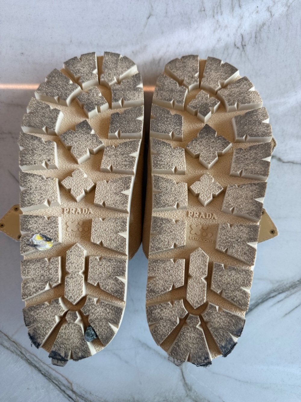 Prada Suede Strap Slides - Picture 3 of 3